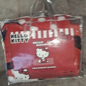 Red Hello Kitty Blanket